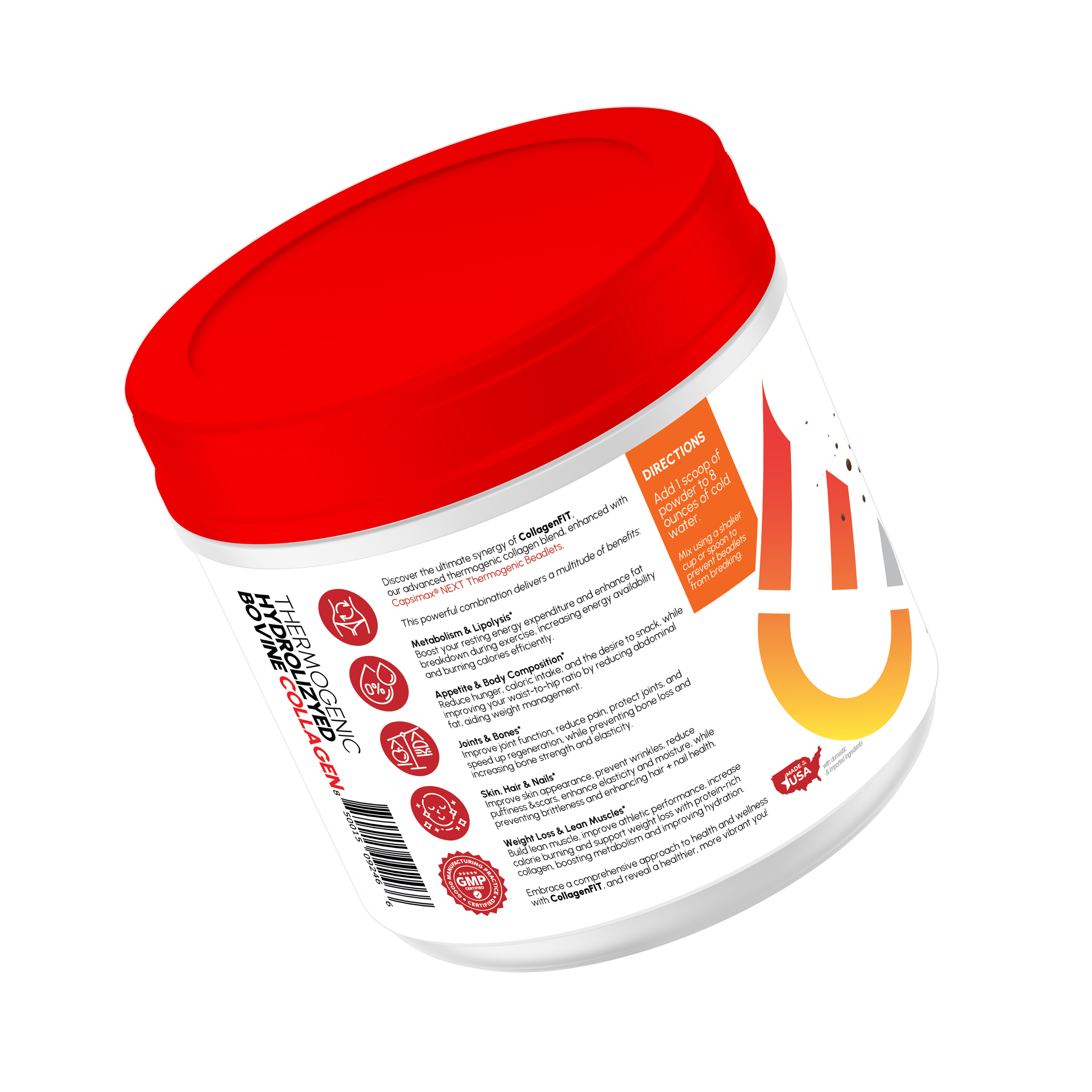 Thermogenic Hydrolyzed Bovine Collagen - Chocolate