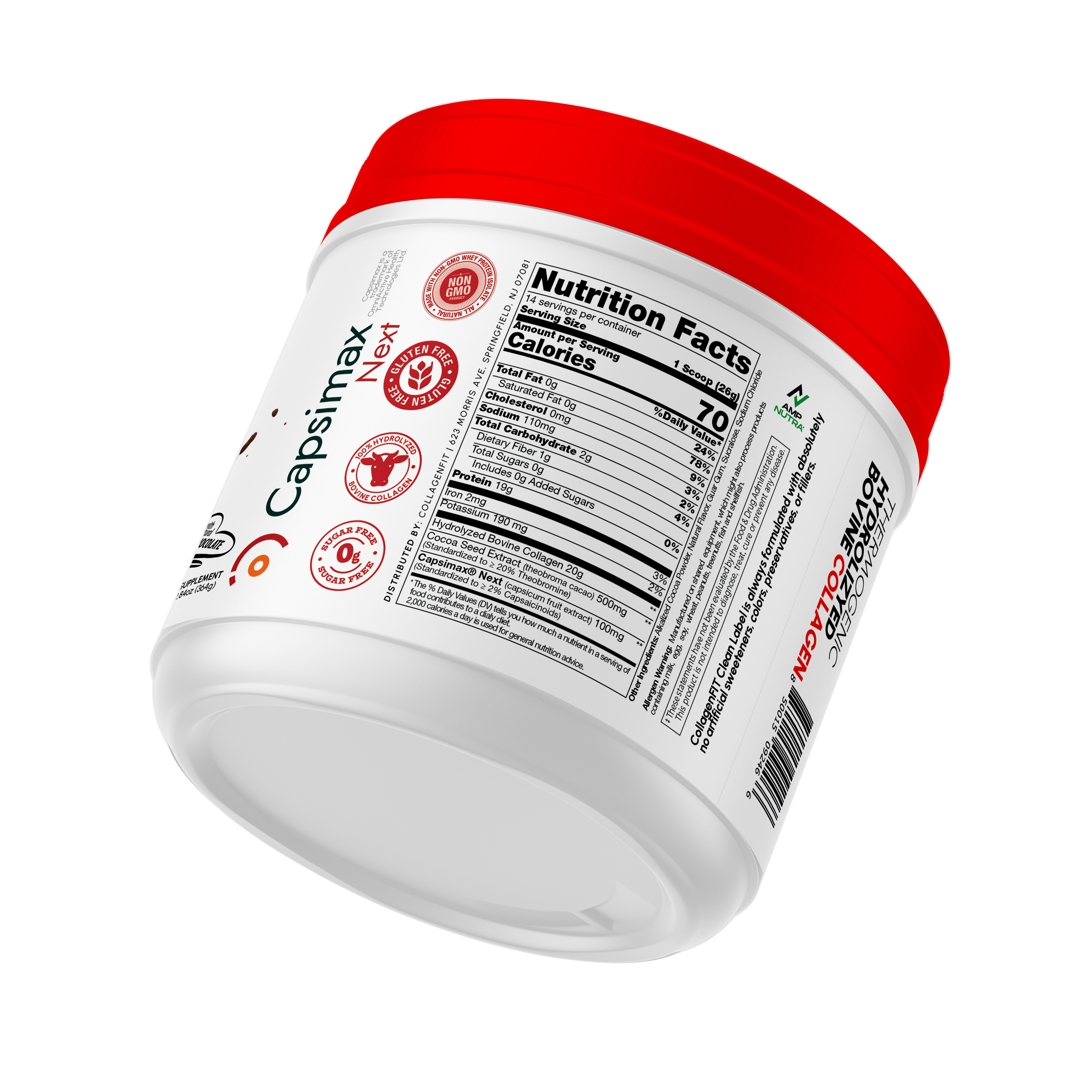 Thermogenic Hydrolyzed Bovine Collagen - Chocolate